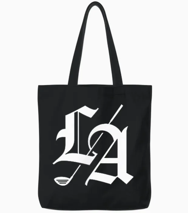 Tgl Avant/arrière Sous Licence Officielle Tote Bags in Black