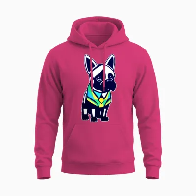 Funny Dog Unisex Hoodie - Heliconia