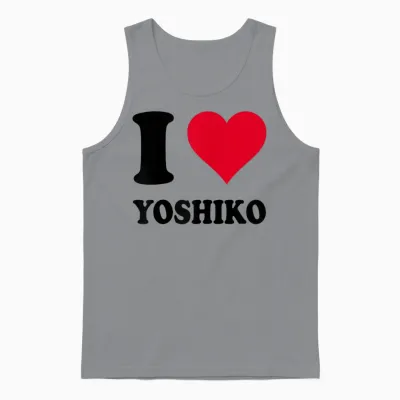J'aime Yoshiko Unisex Tank Top - Sport Grey