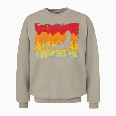 Yoga Retro Unisex Sweatshirt - Sand