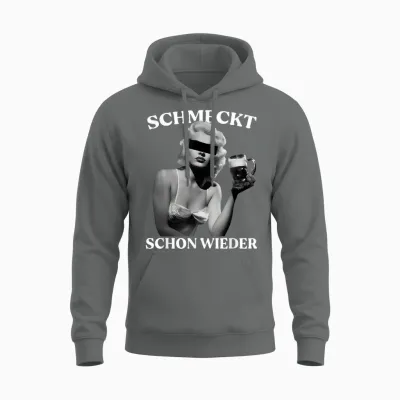 Schmeckt Schon Wieder Unisex Hoodie - Graphite Heather