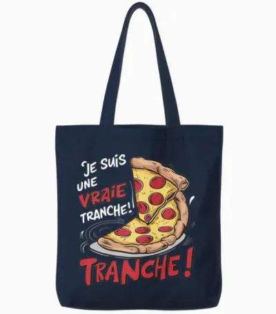 Funny T-Shirts Tote Bags - Navy