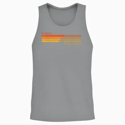 Rétro Faro Portugal Unisex Tank Top - Sport Grey