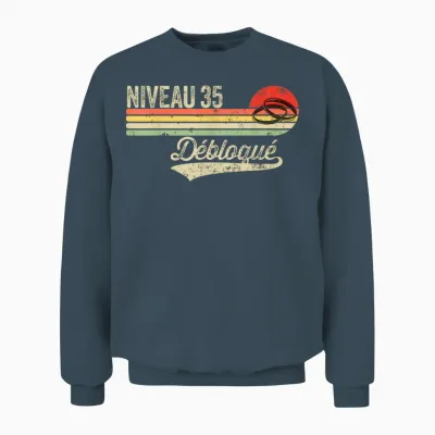Funny Ruby Wedding Gift Idea - 35 Years of Wedding Unisex Sweatshirt - Dark Heather