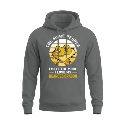 Bearded Dragons Unisex Hoodie - Graphite Heather