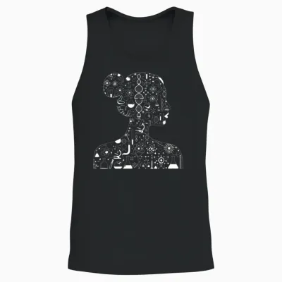 Women in Science Scientific Teacher Appreciation Chemistry Unisex Tank Top - Black