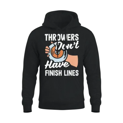 Discus Throw Discus Athlete Discus Thrower Gift Unisex Hoodie - Black