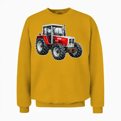 Steyr Austria Laster Landwirtschaft Trecker 8090 Traktor Unisex Sweatshirt - Gold