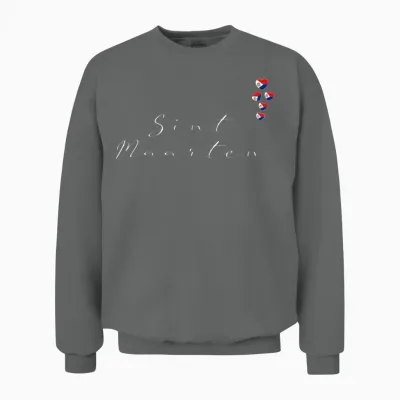 Sint Maarten Unisex Sweatshirt - Graphite Heather