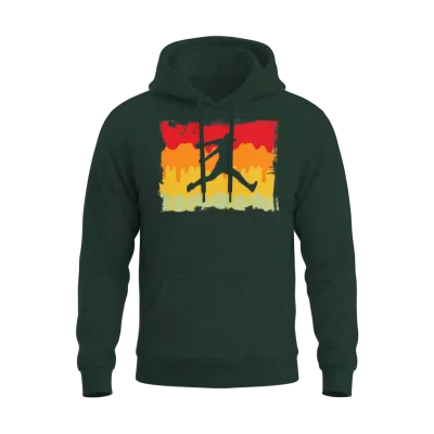 Parkour Retro Unisex Hoodie - Forest