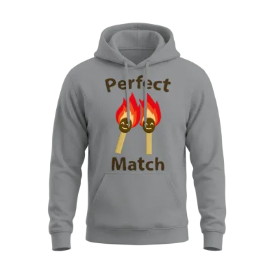 Perfect Match Unisex Hoodie - Sport Grey