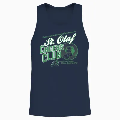 The Golden Girls St. Olaf Cheese Club Rose Tv Show Unisex Tank Top - Navy