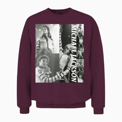 Michael Jackson 012 Unisex Sweatshirt - Maroon