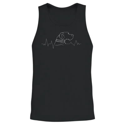 Dog-Breed Great-Dane-Dog Dog-Moms Dog-Dad Unisex Tank Top - Black