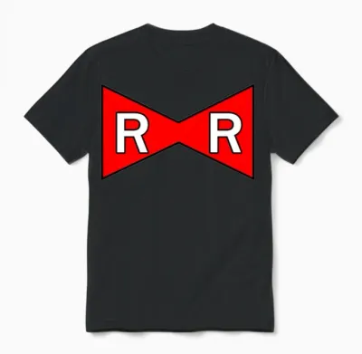 Android 17 Red Ribbon Army Unisex T-Shirt - Black