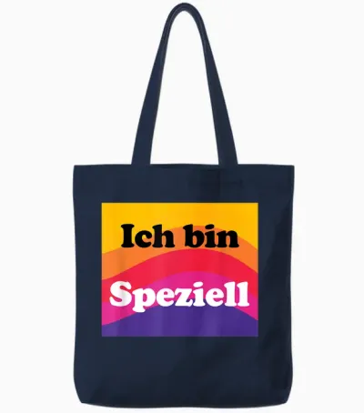 Funny Sayings Funny Festival Fun Celebration Tote Bags - Navy