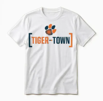 Tiger Town Unisex T-Shirt - White