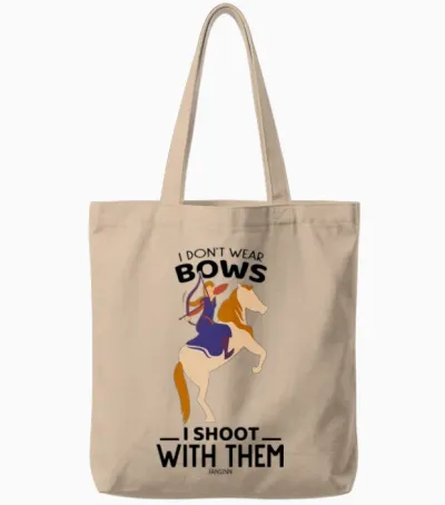 Arch Guard on the Horse Tote Bags - Natural