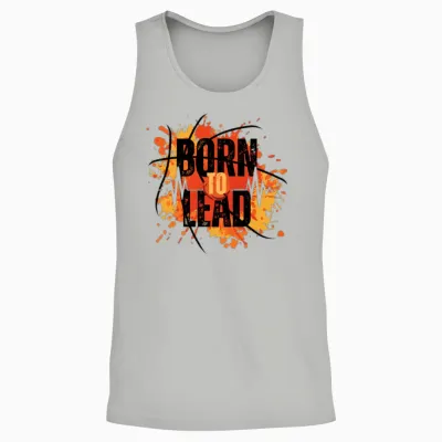 Born to Lead Unisex Tank Top - Ash
