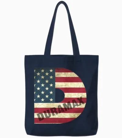 Duramax Usa Tote Bags - Navy