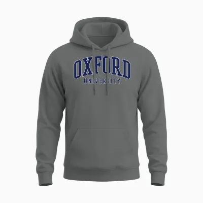 Oxford Bold Logo T-Shirt, Blue, S Unisex Hoodie - Graphite Heather