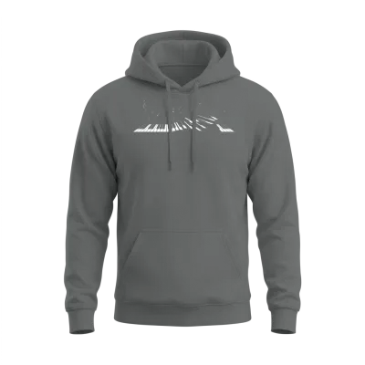 Piano Pianist Unisex Hoodie - Graphite Heather