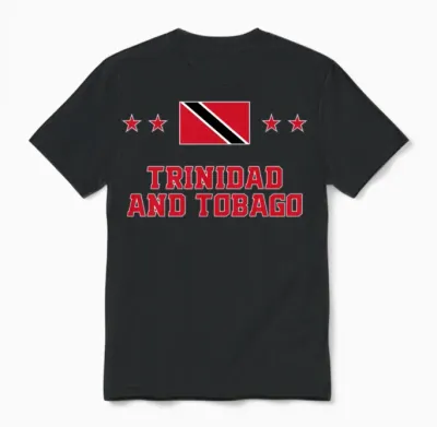 Trinidad and Tobago Unisex T-Shirt - Black