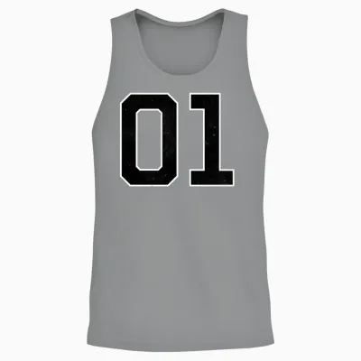 01 General Lee Unisex Tank Top - Sport Grey