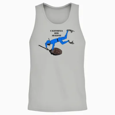 Freediving California Trophy Abalone Diver Urm Unisex Tank Top - Ash