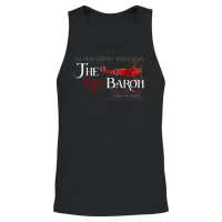 The Red Baron - Charlie Bravo Ac Unisex Tank Top - Black – 2