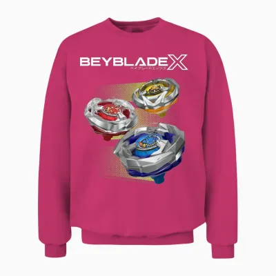 Beyblade X Team Persona X Logo Unisex Sweatshirt - Heliconia