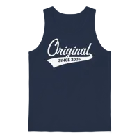 Original Since 2005 (year of Birth, Birthday / W) Unisex Tank Top - Navy – 1
