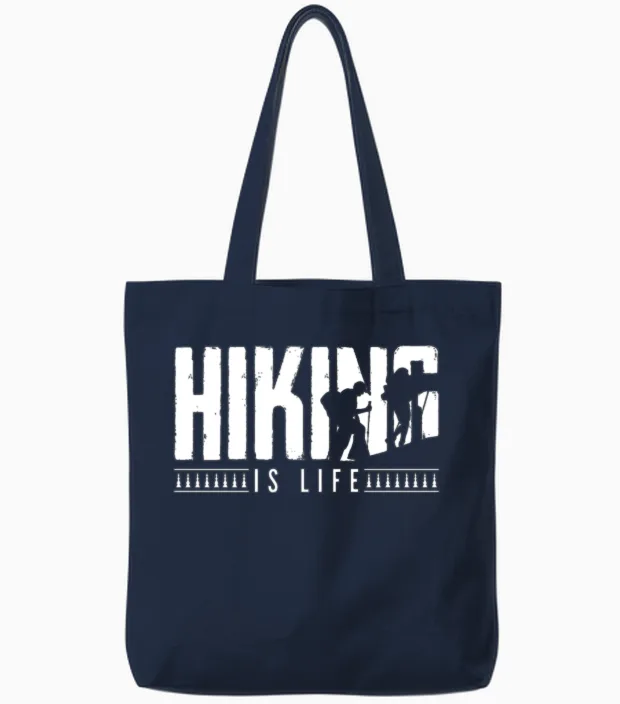 Hiking - & Outdoors Tote Bags in Navy