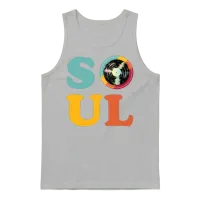Soul Retro Unisex Tank Top - Ash – 1