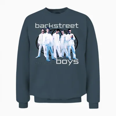Backstreet Boys Millenium Globe Unisex Sweatshirt - Dark Heather