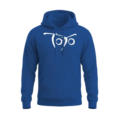 Toto 80s Band Logo Unisex Hoodie - Royal