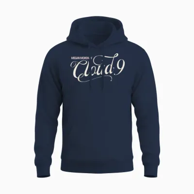Megan Moroney Cloud 9 Window Portrait Unisex Hoodie - Navy