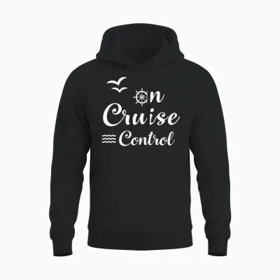 On Cruise Control Unisex Hoodie - Black