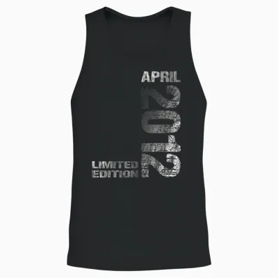 April 2012 Junge Mädchen 14. Geburtstag Limited Edition 14 Unisex Tank Top - Black