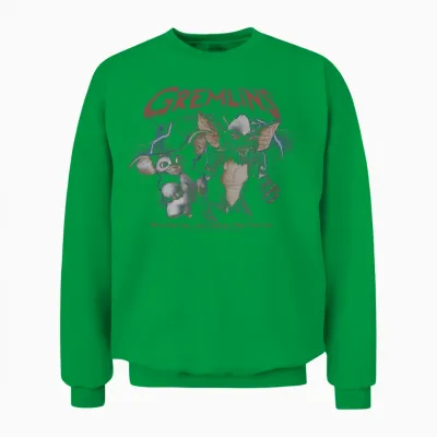 Gremlins Lightning Storm Portrait Unisex Sweatshirt - Irish Green