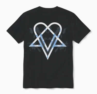 Ville Valo Heart Full of Ghosts Unisex T-Shirt - Black