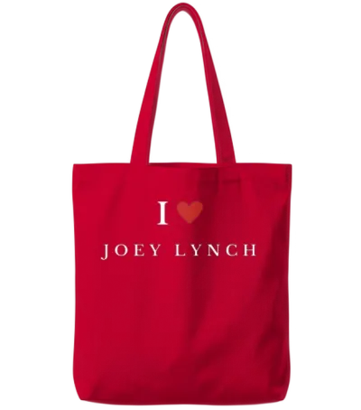 I Heart Joey Lynch Tote Bags - Red