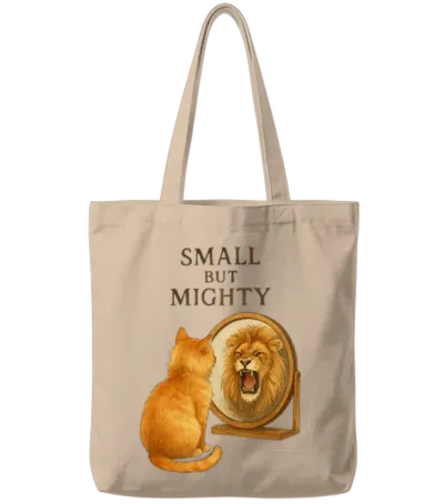 Small but Mighty Tote Bags - Natural