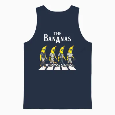 Bananas Name Family Men Women Kids Classic Spirit Evergreen Unisex Tank Top - Navy