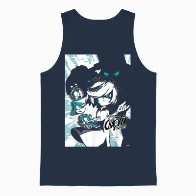 Sonic the Hedgehog the Chaotix Casefiles Ep 6 Unisex Tank Top - Navy
