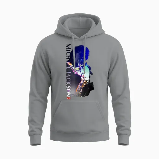 Collection D'images Life Michael Jackson 02 T-Shirt, Grey, S Unisex Hoodie - Sport Grey