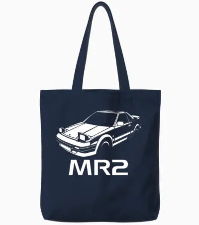 Toyota Mr2 Mk1 Vintage Tote Bags - Navy