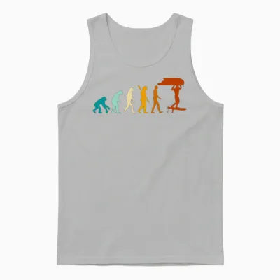 Wing Foiling Evolution - Wingfoiling Hydrofoil Su Unisex Tank Top - Ash