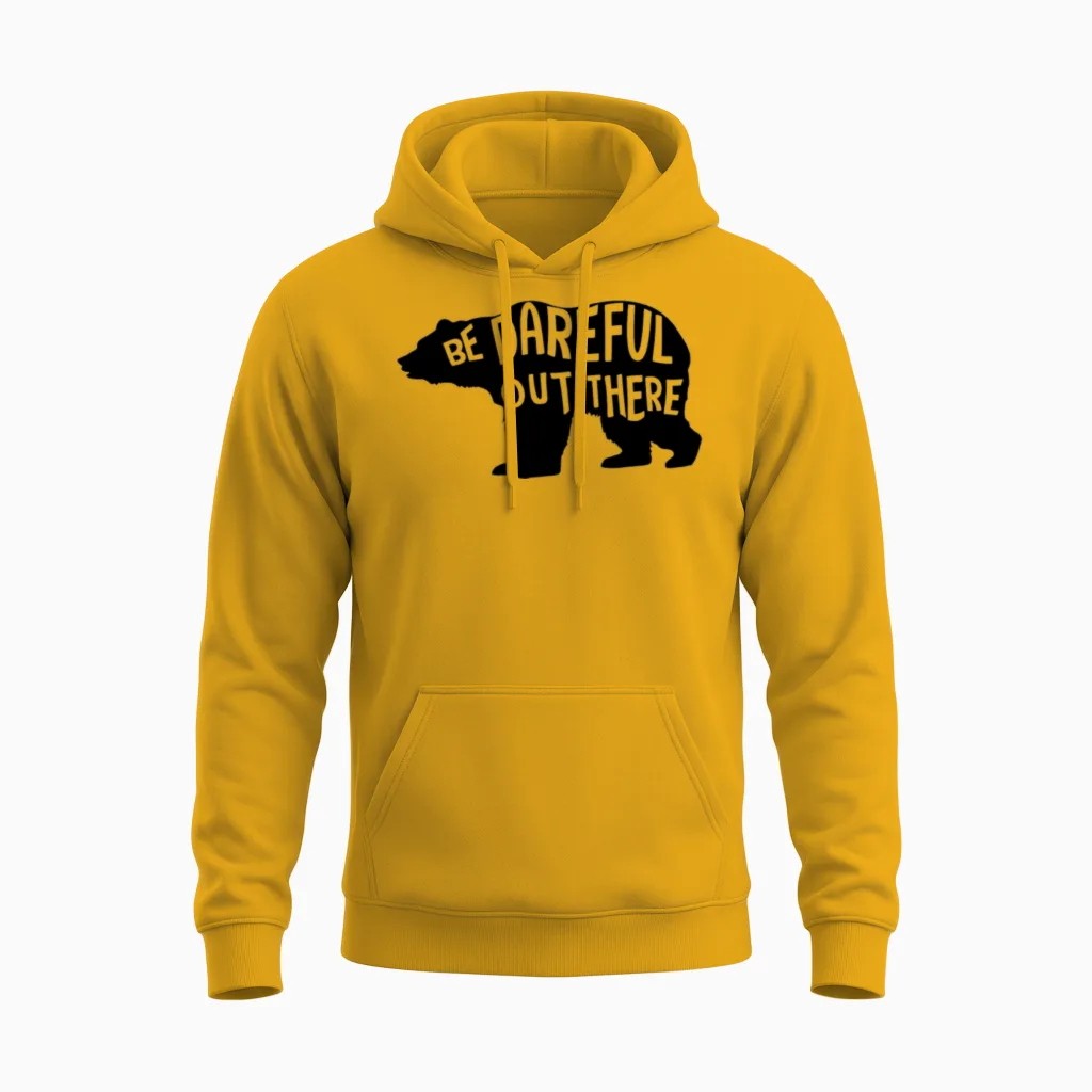 Be Dareful Out There Unisex Hoodie in Gold