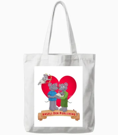 Angel Den Publishing Logo 2025 Tote Bags - White